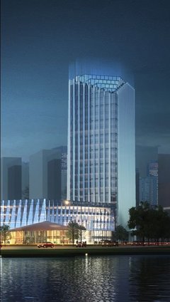 臺州第二高樓已建設(shè)過半!商貿(mào)核心區(qū)首個(gè)建筑群火熱施工中.